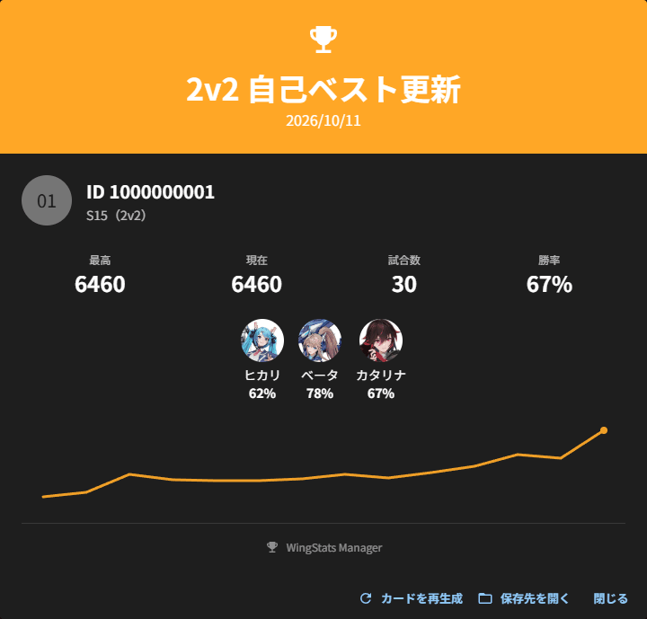 記念カード